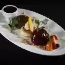 Gourmet Dessert Platter with Berry Sorbet and Fresh Fruits  screen for extension Chrome web store in OffiDocs Chromium