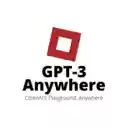 GPT 3 Anywhere  screen for extension Chrome web store in OffiDocs Chromium