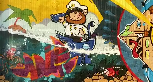 Free download Graffiti Street Painting -  free illustration to be edited with GIMP free online image editor