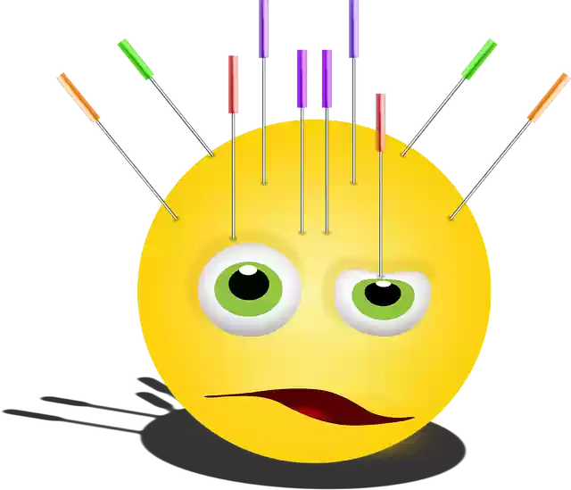 Free download Graphic Emoticon Acupuncture - Free vector graphic on Pixabay free illustration to be edited with GIMP free online image editor