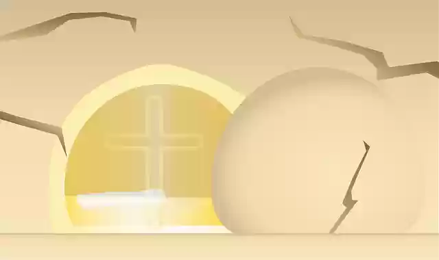 Free download Graphic Empty Tomb Easter Holy - Free vector graphic on Pixabay free illustration to be edited with GIMP free online image editor