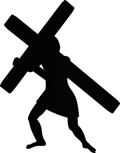 Free download Graphic Jesus Silhouette Stations - Free vector graphic on Pixabay free illustration to be edited with GIMP free online image editor