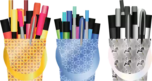 Template Photo Graphic Markers Warm ColorsFree vector graphic on Pixabay for OffiDocs