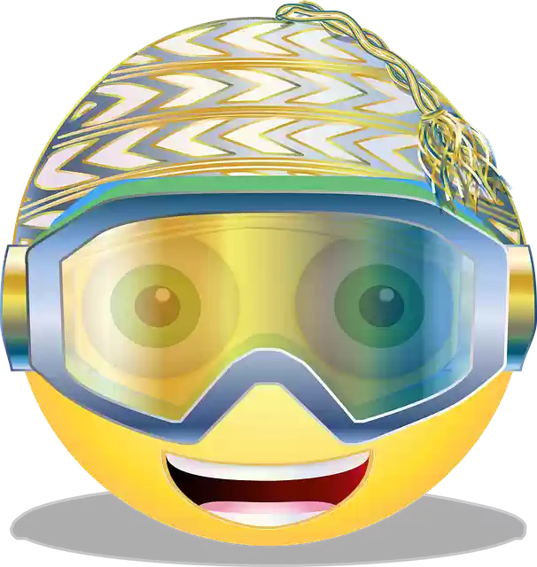 دانلود رایگان Graphic Skier Smiley گرافیک وکتور رایگان در Pixabay برای ویرایش با ویرایشگر تصویر آنلاین GIMP