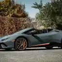 Gray Lamborghini on Road  screen for extension Chrome web store in OffiDocs Chromium