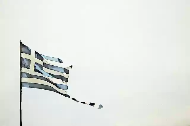 Free download Greece Flag Injured -  free illustration to be edited with GIMP free online image editor