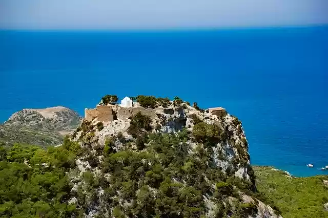 Free download Greece Rhodes MonolithoS Castle -  free photo or picture to be edited with GIMP online image editor