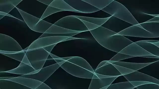 Free download Green Blue Waves -  free illustration to be edited with GIMP free online image editor