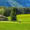 Green countryside scene  screen for extension Chrome web store in OffiDocs Chromium