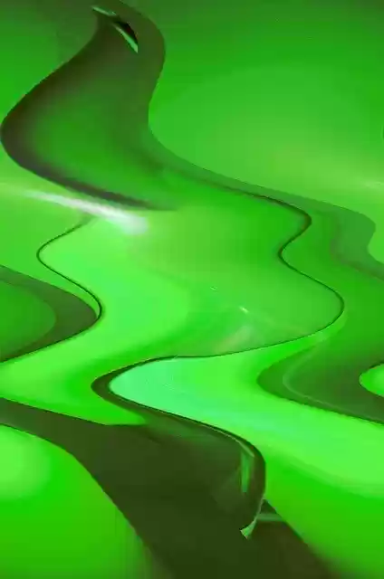Free download Green Liquid Wave -  free illustration to be edited with GIMP free online image editor