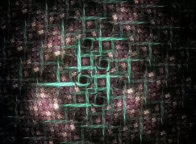 Free download Green Maroon Fractal -  free illustration to be edited with GIMP free online image editor