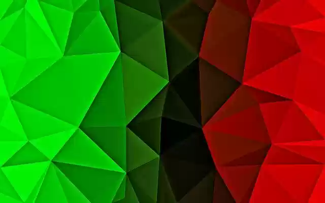 Free download Green Red Triangles -  free illustration to be edited with GIMP free online image editor