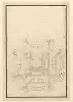 Free download Ground Plan of a Catafalque for Francis Lewis of Newburg, Archshop of Mainz (died Breslau 1732) free photo or picture to be edited with GIMP online image editor
