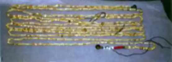 Free download Group of Beads from an Apron and Two Bells free photo or picture to be edited with GIMP online image editor