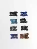 Free download Group of eight glass astragali (knucklebones) free photo or picture to be edited with GIMP online image editor