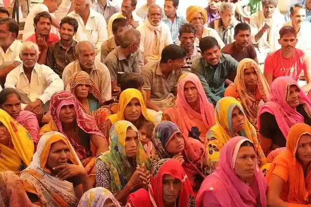 Free download Group Villagers Village -  free photo or picture to be edited with GIMP online image editor