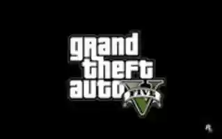 Free download Gta 5 Logo 1 free photo or picture to be edited with GIMP online image editor