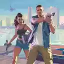 GTA 6 Tropical City Live Wallpaper  screen for extension Chrome web store in OffiDocs Chromium