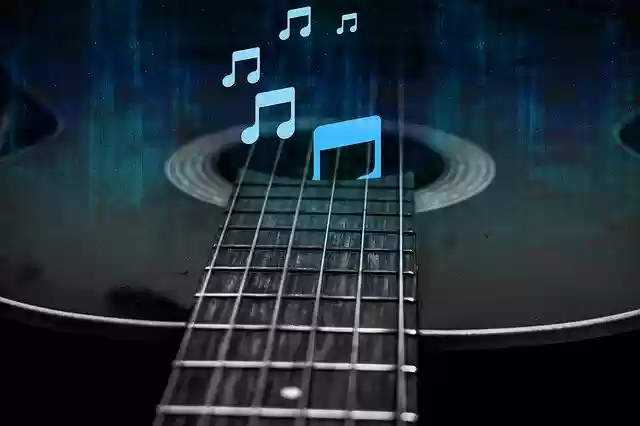 Free download Guitar And Music Notes -  free photo or picture to be edited with GIMP online image editor