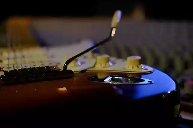 Free download Guitar Electric Music -  free photo or picture to be edited with GIMP online image editor