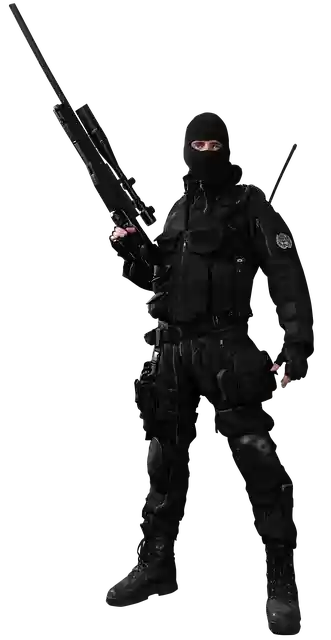 Free download Gun Model Soldier -  free illustration to be edited with GIMP free online image editor