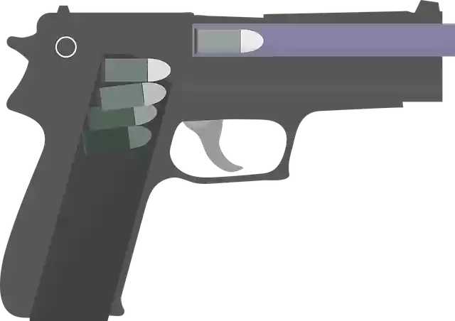 Free download Gun Pistol Bullet - Free vector graphic on Pixabay free illustration to be edited with GIMP free online image editor