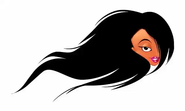 Free download Hair Woman Beautiful -  free illustration to be edited with GIMP free online image editor