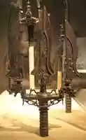 Free download Halberd Head with Nagas and Blades free photo or picture to be edited with GIMP online image editor