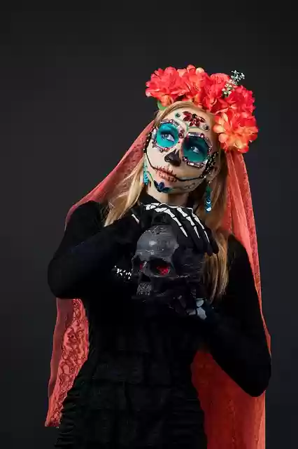 Free download halloween day of the dead mexico free picture to be edited with GIMP free online image editor