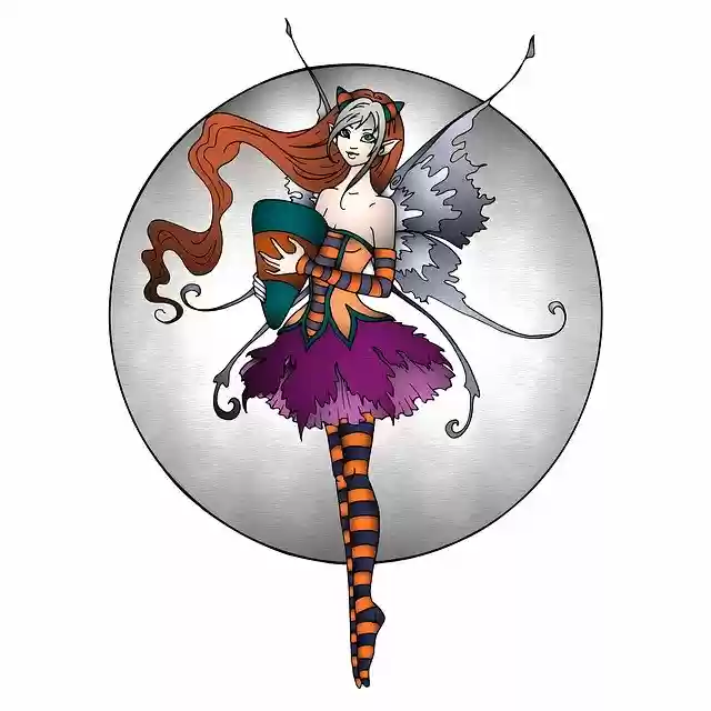 Free download Halloween Elf Fae -  free illustration to be edited with GIMP free online image editor