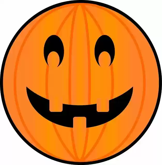 Free download Halloween Pumpkin Orange -  free illustration to be edited with GIMP free online image editor