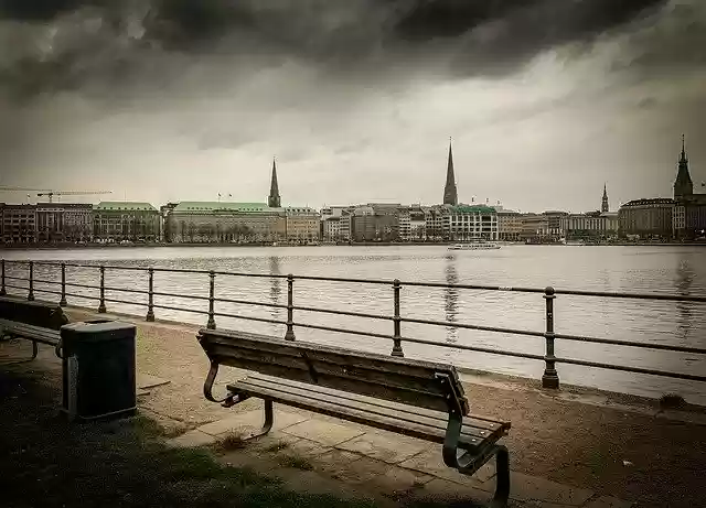 Free download Hamburg Binnenalster Alster -  free photo or picture to be edited with GIMP online image editor