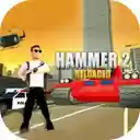 Hammer 2: Reloaded Action  Shooting  Driving Game  screen for extension Chrome web store in OffiDocs Chromium