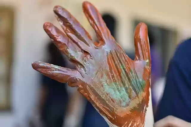 Free download Hand Color Paint -  free photo or picture to be edited with GIMP online image editor