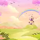 Hand Drawn Fairytale Background  screen for extension Chrome web store in OffiDocs Chromium