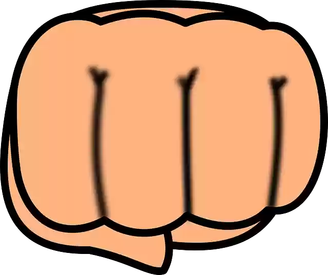 Free download Hand Fist Punch - Free vector graphic on Pixabay free illustration to be edited with GIMP free online image editor