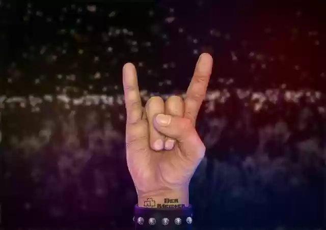 Free download hand rock hands concert metal free picture to be edited with GIMP free online image editor