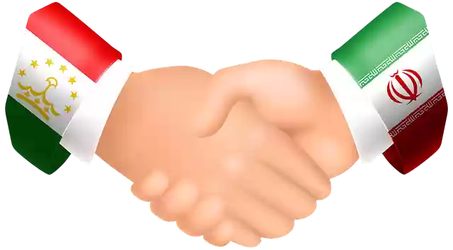 Unduh gratis ilustrasi gratis Handshake Iran Tajikistan untuk diedit dengan editor gambar online GIMP