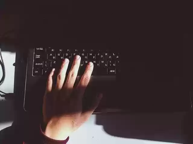 Free download Hand Vintage Computer -  free photo or picture to be edited with GIMP online image editor