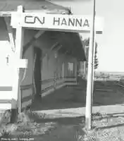 Бесплатно скачать Hanna Railroad Station, лицом на восток бесплатное фото или изображение для редактирования с помощью онлайн-редактора изображений GIMP