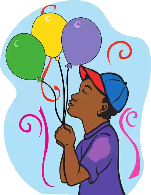 Free download Happy Birthday Balloons Boy - Free vector graphic on Pixabay free illustration to be edited with GIMP free online image editor