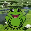 Happy Frog  screen for extension Chrome web store in OffiDocs Chromium