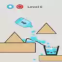 Happy Glass Draw Line Game 2D  screen for extension Chrome web store in OffiDocs Chromium