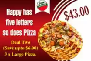 Free download Happy has five letters so does pizza! free photo or picture to be edited with GIMP online image editor