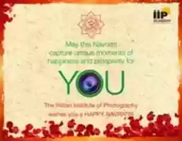 Free download Happy NAVRATRI 2016 By IIPEDU free photo or picture to be edited with GIMP online image editor