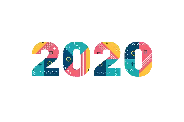 Free download Happy New Year 2020 -  free illustration to be edited with GIMP free online image editor