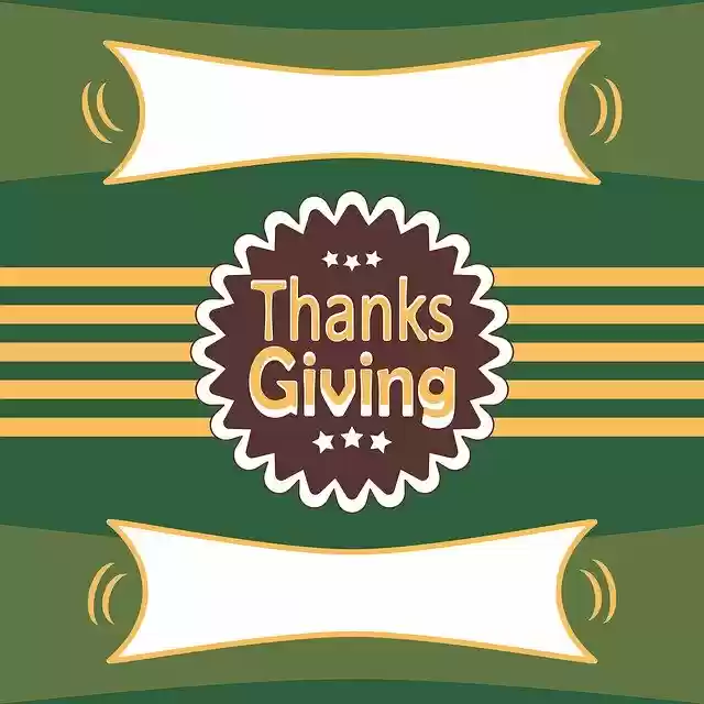 Free download Happy Thanksgiving Thank You Note -  free illustration to be edited with GIMP free online image editor