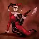 Harley Quinn Joker  screen for extension Chrome web store in OffiDocs Chromium