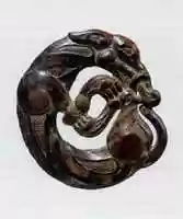 Free download Harness Ornament in the Shape of a Coiled Wolf free photo or picture to be edited with GIMP online image editor