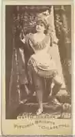 Free download Hattie Johnson, from the Actors and Actresses series (N45, Type 1) for Virginia Brights Cigarettes free photo or picture to be edited with GIMP online image editor